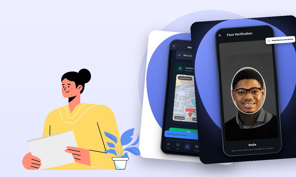 Face Verification in the Attenova app